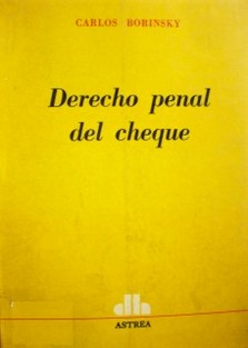 Derecho penal del cheque