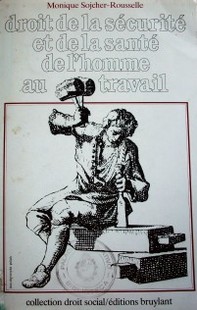 Droit de la sécurité et de la santé de l'homme au travail : essai a partir d'une analyse critique dureglemente général pour la protection du travail