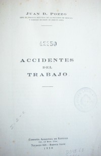 Accidentes del trabajo