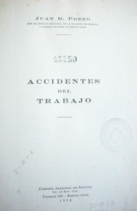 Accidentes del trabajo