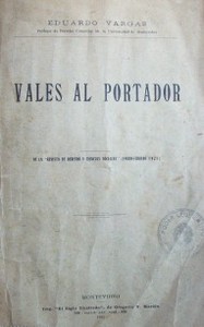 Vales al portador