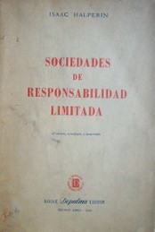 Sociedades de responsabilidad limitada