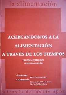 Acercándonos a la alimentación a través de los tiempos