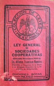 Ley general de sociedades cooperativas