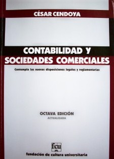 Contabilidad y sociedades comerciales