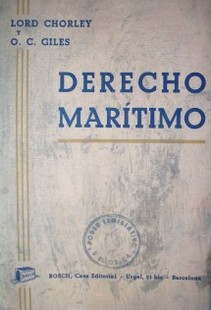 Derecho marítimo