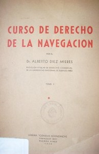 Curso de deecho de la navegación