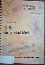 El fin de la Edad Media