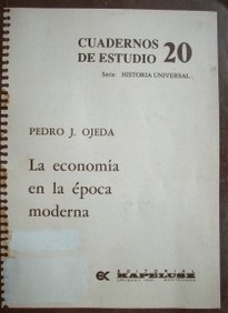 La economía en la época moderna