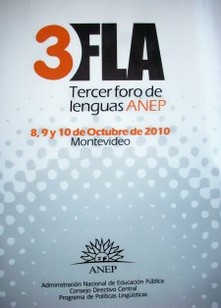 Foro de Lenguas de ANEP (3º)