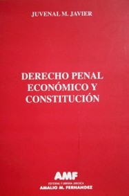 Derecho penal económico y constitución