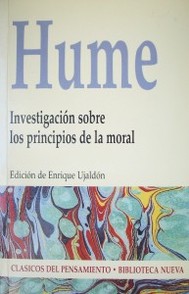 Investigación sobre los principios de la moral