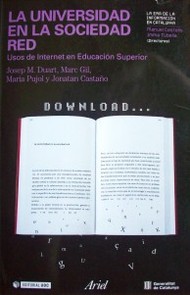 La universidad en la sociedad red : usos de Internet en educación superior