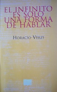 El infinito es sólo una forma de hablar