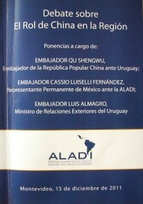 Debate sobre el rol de China en la región