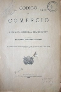 Código de Comercio de la República Oriental del Uruguay