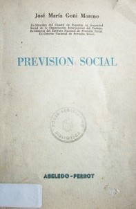 Previsión social