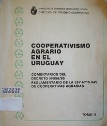 Cooperativismo agrario en el Uruguay