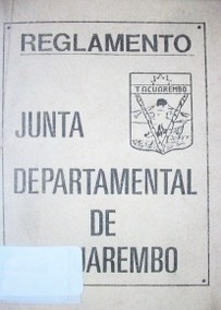 Junta Departamental de Tacuarembó : reglamento