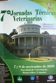 Jornadas Técnicas Veterinarias (7as.)