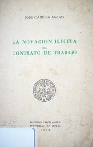 La novación ilícita del contrato de trabajo