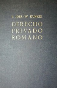 Derecho privado romano