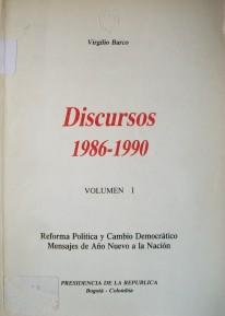 Discursos 1986-1990