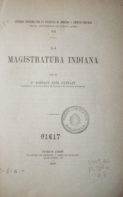 La magistratura indiana