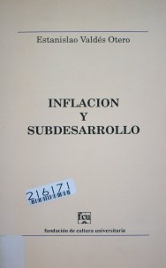 Inflación y subdesarrollo