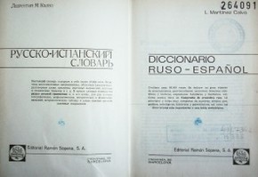 Diccionario ruso - español