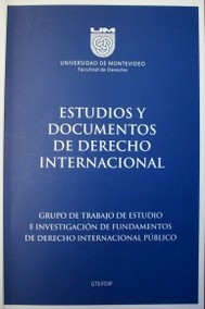 Estudios y documentos de Derecho Internacional