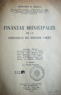 Finanzas municipales de la Provincia de Buenos Aires