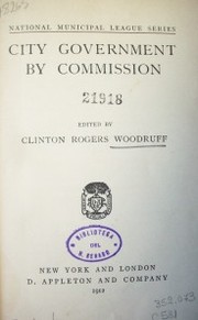 City government by commission