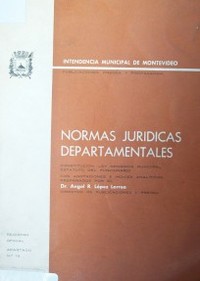 Normas jurídicas departamentales