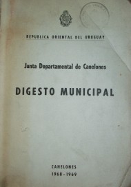 Digesto Municipal