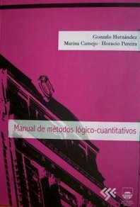 Manual de métodos lógico-cuantitativos