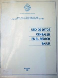 Uso de datos censales en el sector salud