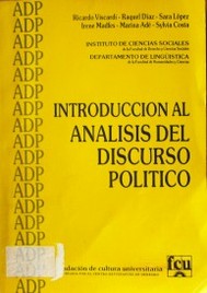 Introducción al análisis del discurso político