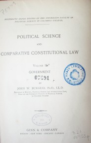 Political science and comparative constitutional law