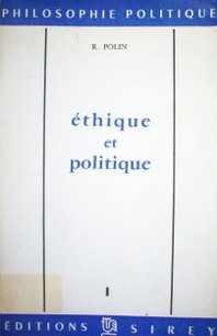 Éthique et politique