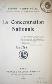 La concentration nationale