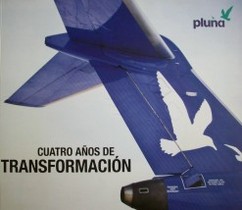 Pluna : cuatro años de transformación