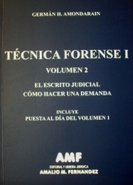 Técnica forense I