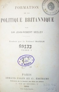 Formation de la politique britannique