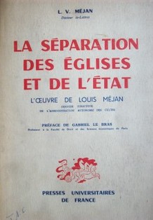 La séparation des églises et de l´Etat