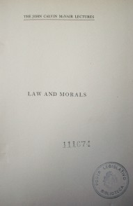 Law and morals