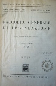 Raccolta generale di legislazione