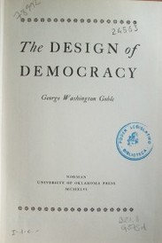 The design of democracy