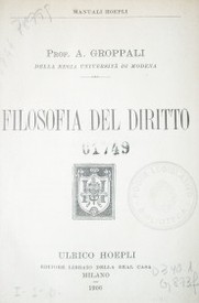 Filosofia del diritto