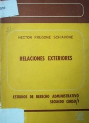 Relaciones exteriores